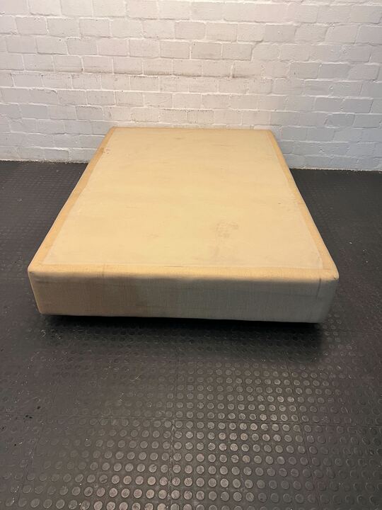 Cream Firm Double Bed Base