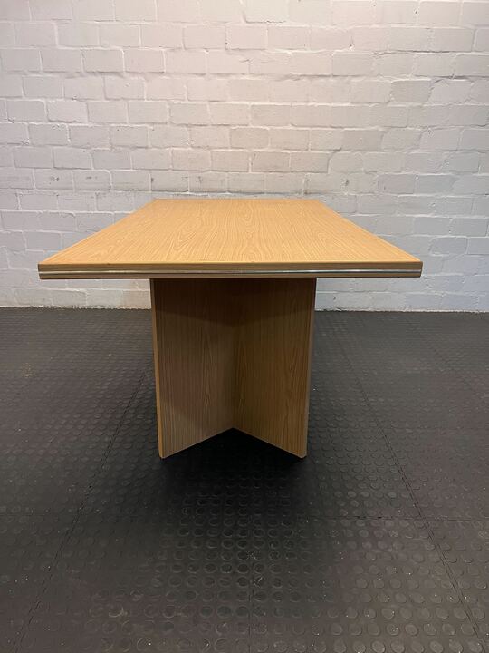 Tetrix Light Wooden Office Desk (Width: 173cm)(Height: 73cm) - REDUCED