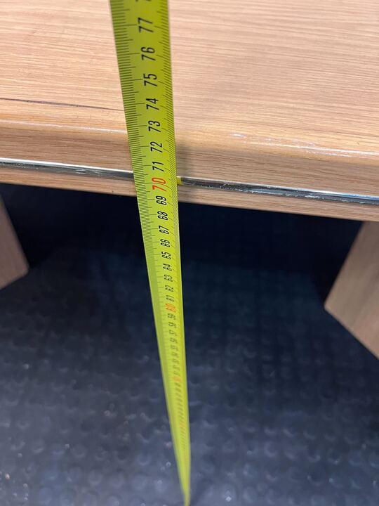 Tetrix Light Wooden Office Desk (Width: 173cm)(Height: 73cm) - REDUCED