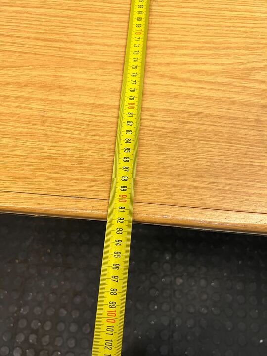 Tetrix Light Wooden Office Desk (Width: 173cm)(Height: 73cm) - REDUCED