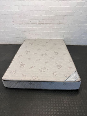 Twilite Truform Bedding Floral Patterned Double Mattress (Stained)