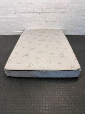 Twilite Truform Bedding Floral Patterned Double Mattress (Stained)