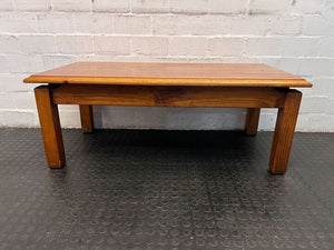 French Styled Sturdy Wooden Coffee Table (Width: 120cm)(Height: 45cm)