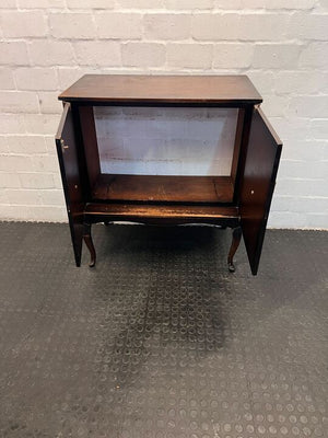 Dark Brown Stinkwood 19th Century Styled Two Door Cabinet (Width: 85cm)(Height: 96cm)