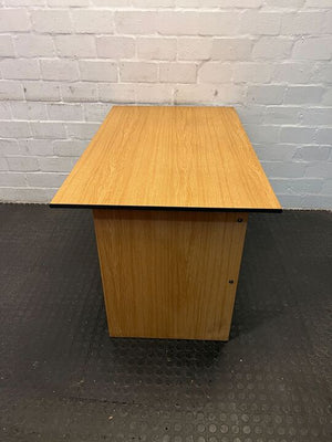 Plain Modern Light Wooden Office Desk (Width: 120cm)(Height: 74cm) - 2ndhandwarehouse.com