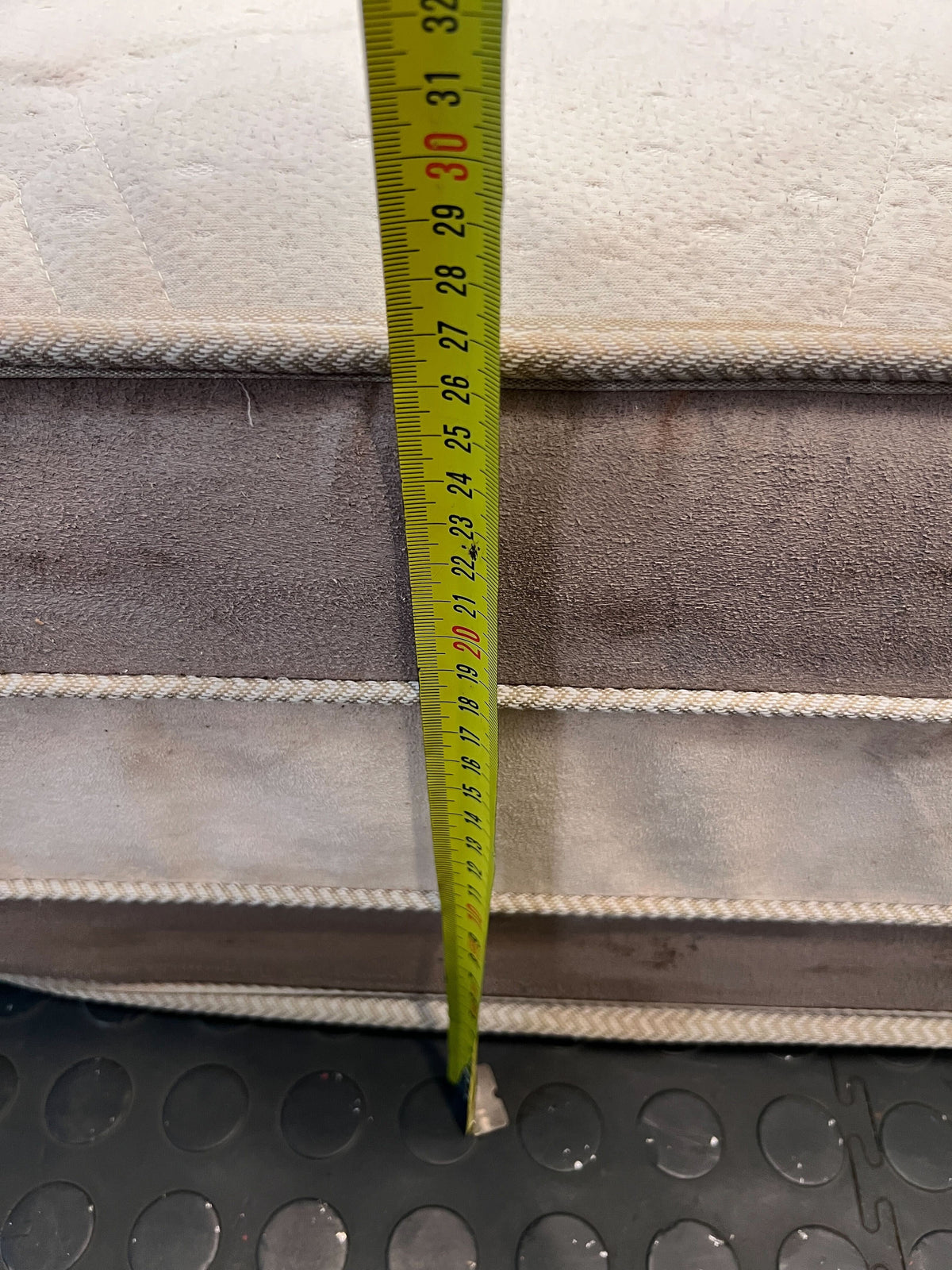 Sakina Beds Double mattress - holes on side slight stains