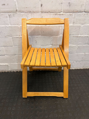 Wooden Folding Chair