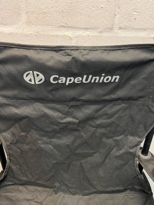 Black Folding Camping Chair - CapeUnion Brand