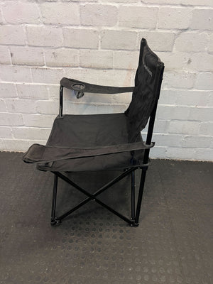 Black Folding Camping Chair - CapeUnion Brand