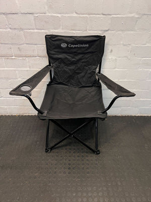 Black Folding Camping Chair - CapeUnion Brand