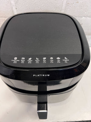 Platinum Black Air Fryer – Compact, Efficient, Like New