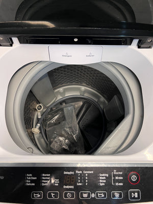 Defy Top Load Washing Machine - Silver, Modern & Functional