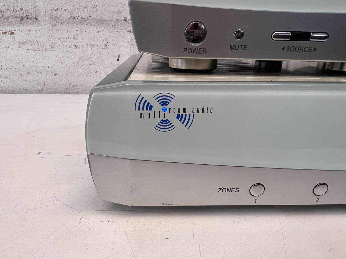 Clipsal Multi-Room Audio System - 2 Speakers & Controller, Tested Working