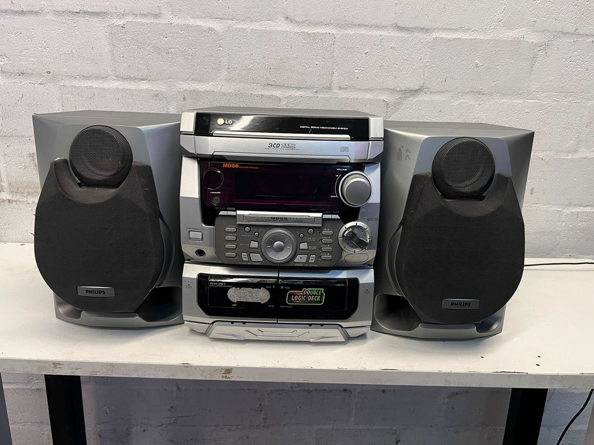 🌟 Philips Mini Hi-Fi Stereo System with CD & MD Player
