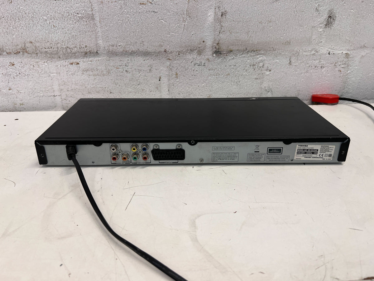 Toshiba DVD Video Player - High-Resolution, Black, Refurbished