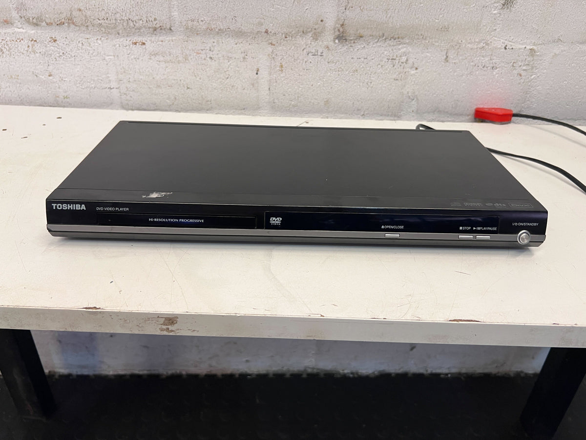 Toshiba DVD Video Player - High-Resolution, Black, Refurbished