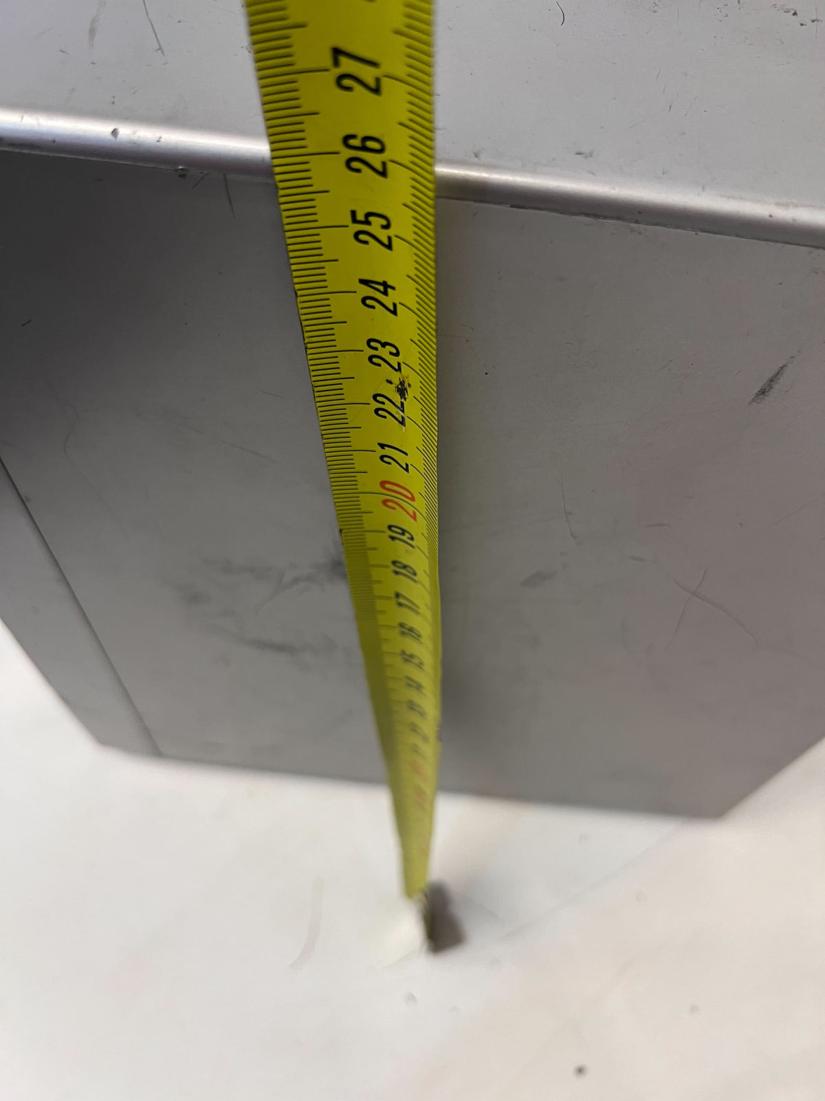 Compact Aiwa Desktop Speaker – Sleek Silver, High Sound Quality