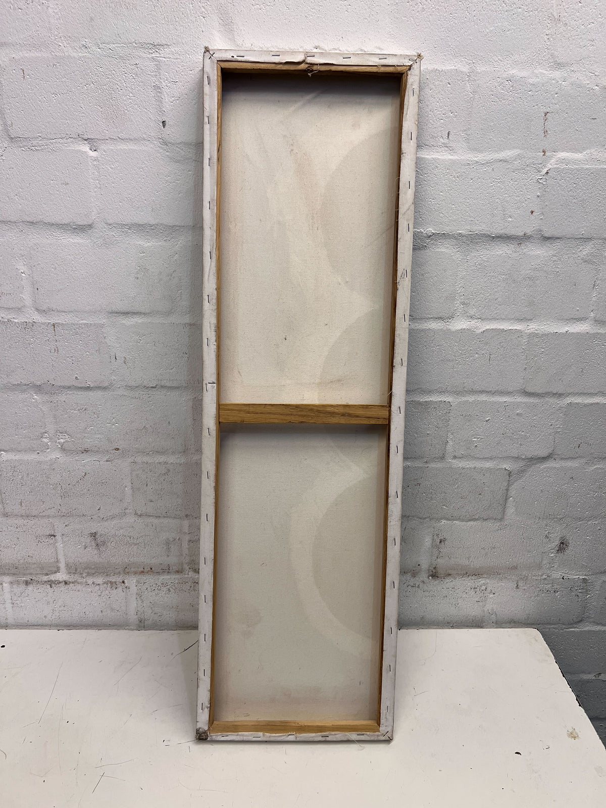 Abstract Wall Art - Vibrant Mixed Media, 90x45cm, Unique Design - 2ndhandwarehouse.com