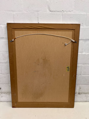 Elegant Silver Framed Wall Mirror – Bevelled - 2ndhandwarehouse.com