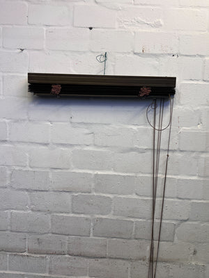 Stylish Brown Venetian Blinds - Durable, Minor Wear