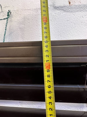 Stylish Brown Venetian Blinds - Durable, Minor Wear