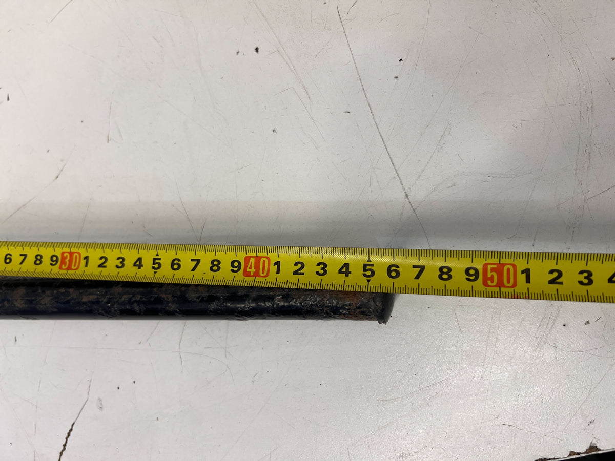 Durable Black Metal Bike Leg Support – Slight Wear