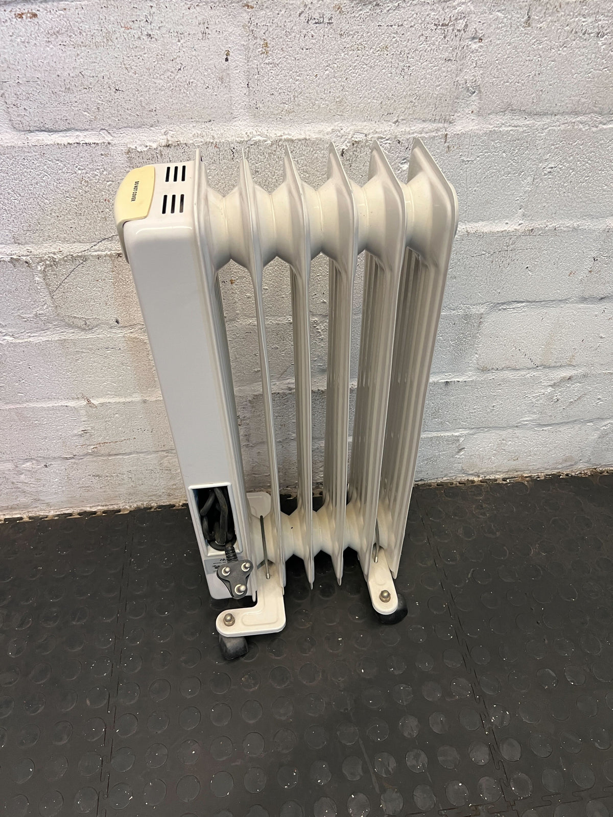 Compact Grey Portable Heater - Great Condition with Minor Scratches - PRICE DROP