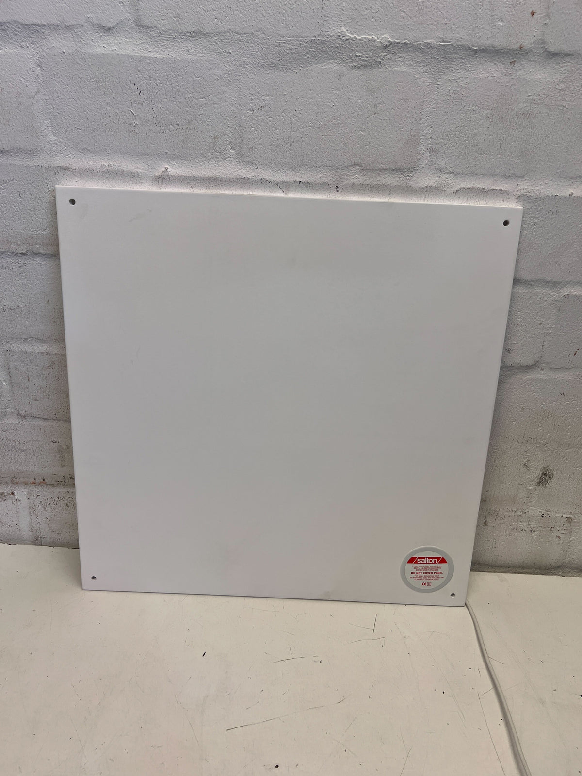 Sleek White Electric Heater Panel – Minor Scratches - PRICE DROP