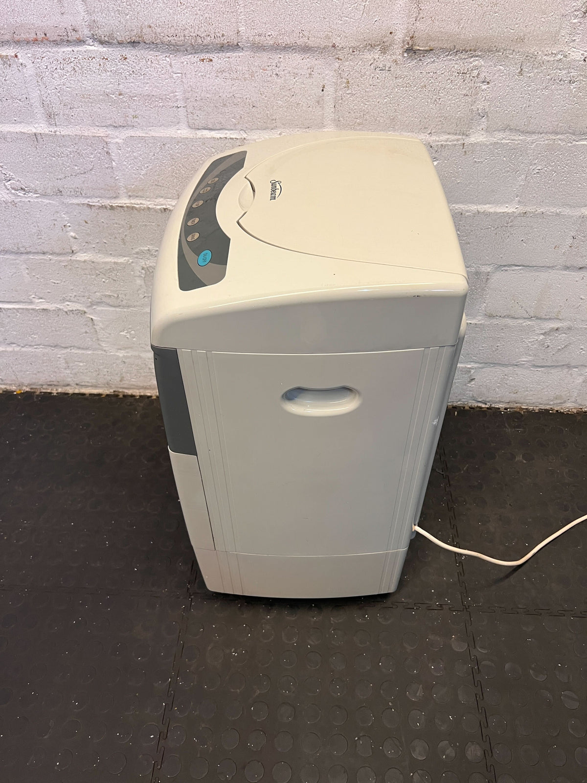 Portable Air Cooler - Grey, Compact Design, Good Condition