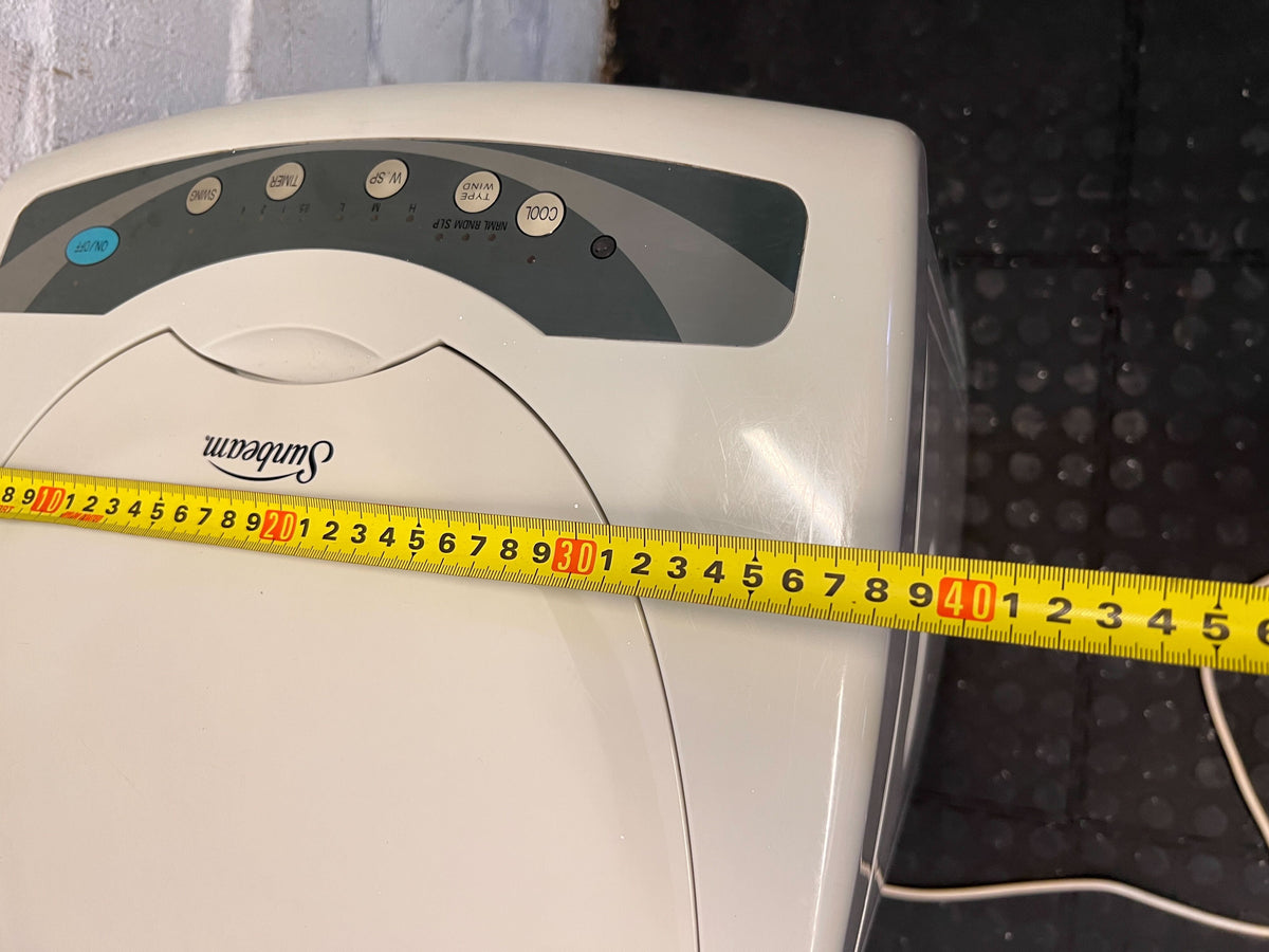 Portable Air Cooler - Grey, Compact Design, Good Condition