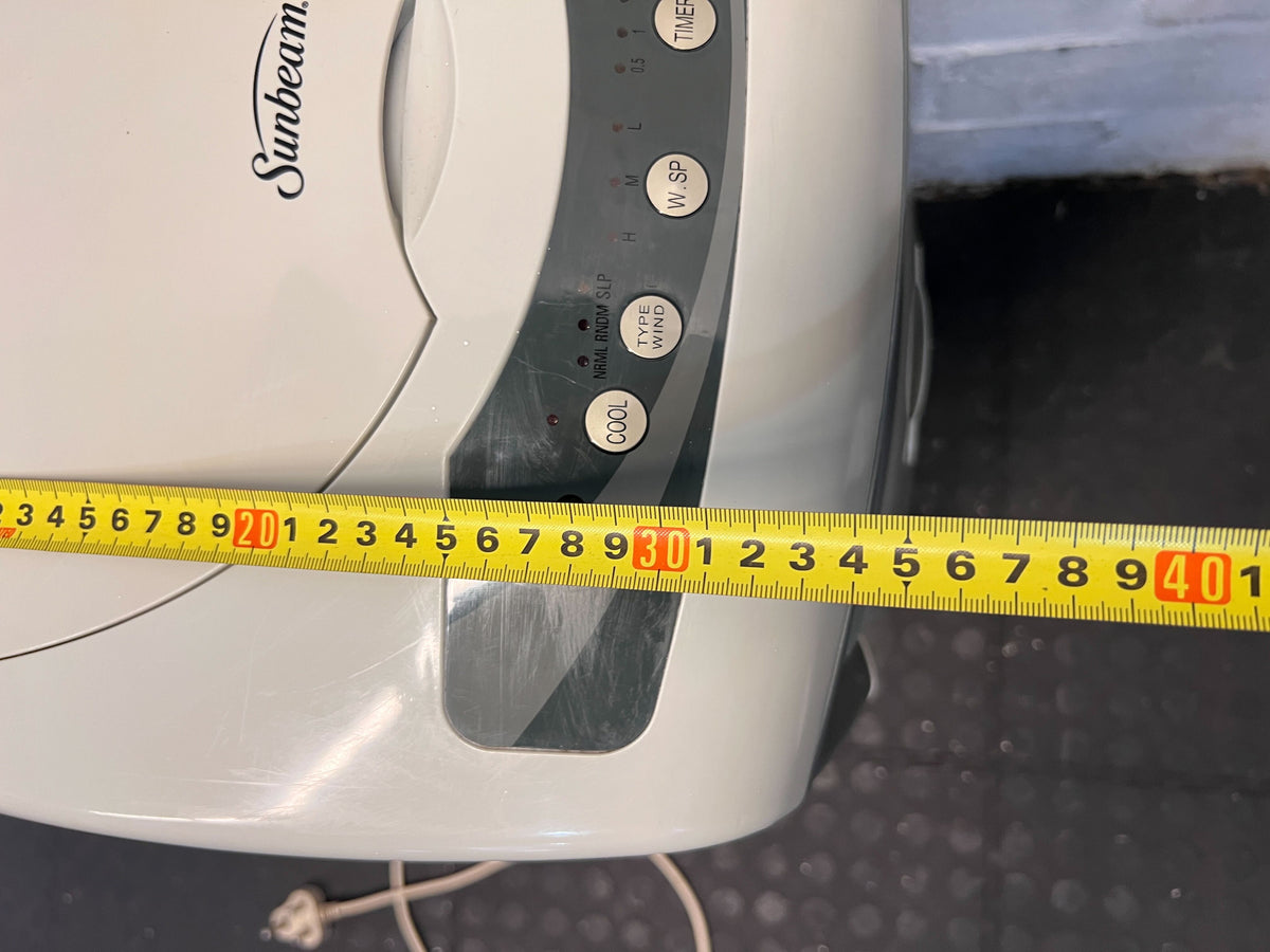 Portable Air Cooler - Grey, Compact Design, Good Condition