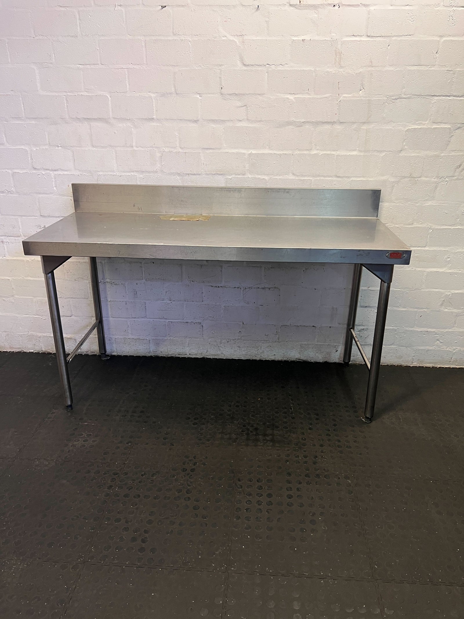Stainless Steel Commercial Work Table with Minor Wear