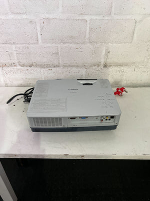Compact Canon Projector - Light Gray, Minor Scratches, Ideal for Home Theater - 2ndhandwarehouse.com