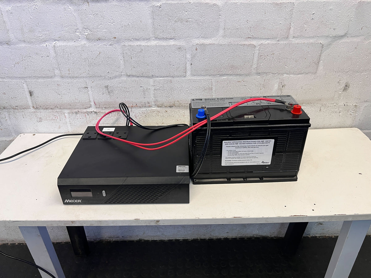 Mecer Inverter with Battery – Not turning on battery dead
