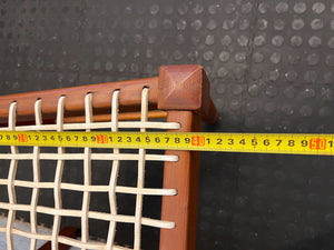 Rustic Wooden Chair with Woven Seat - Charmingly Vintage - PRICE DROP - 2ndhandwarehouse.com