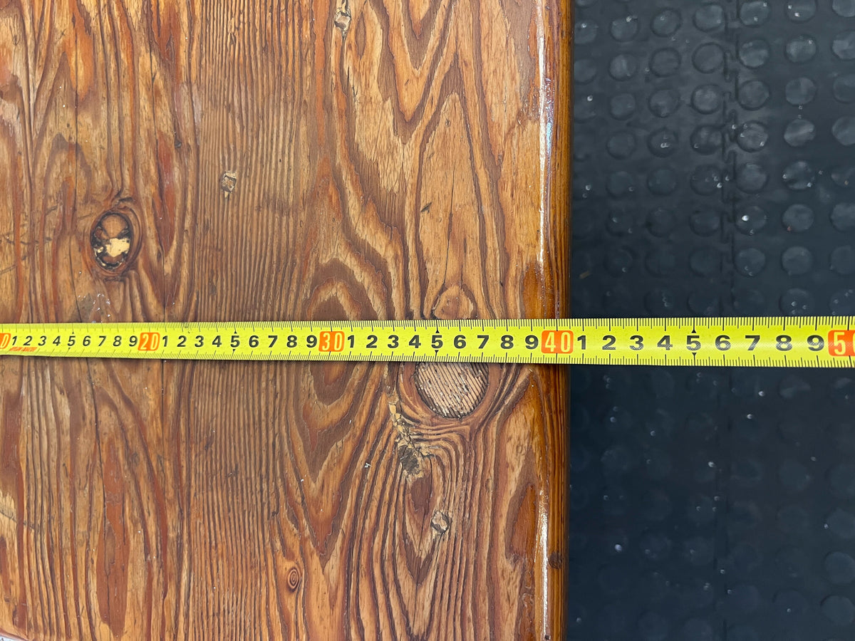 Charming Rustic Wooden Side Table with Classic Turned Legs - Minor Wear - REDUCED - PRICE DROP