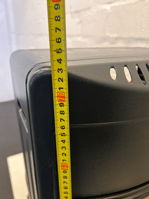 Black Alva Gas Heater - PRICE DROP