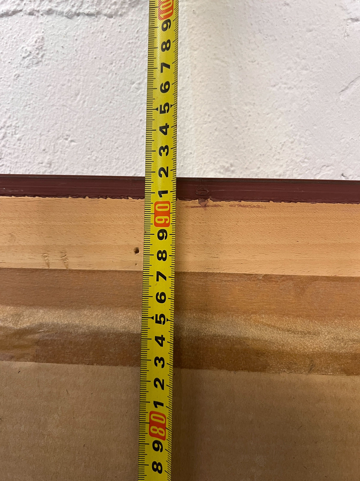 Framed Blue and Gold Landscape Artwork by Portchie – Slight Wear