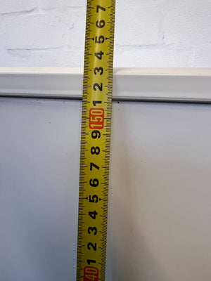 Dixon White Double Door Fridge - Functional with Minor Scratches - 2ndhandwarehouse.com