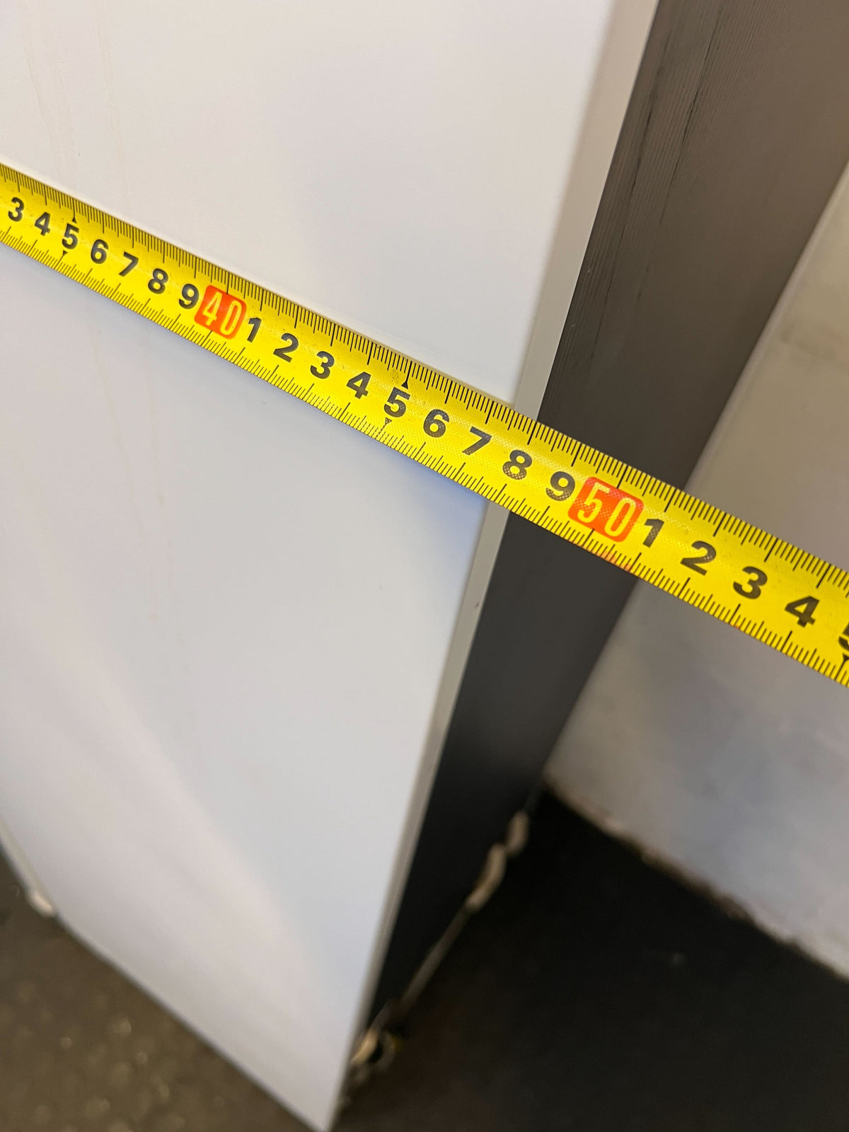 Dixon White Double Door Fridge - Functional with Minor Scratches - 2ndhandwarehouse.com
