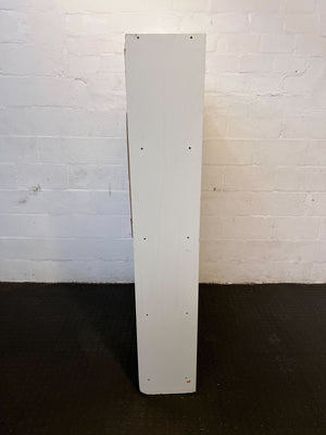 Stylish White Wooden Bookshelf with 12 Compartments – Minor Scuffs