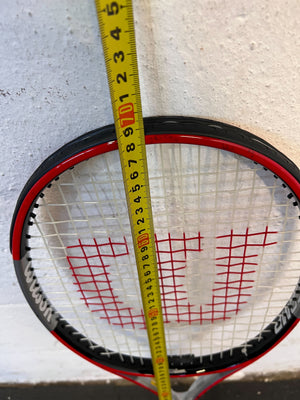 Wilson Six-One Comp Tennis Racket Cover - Red with Minor Wear