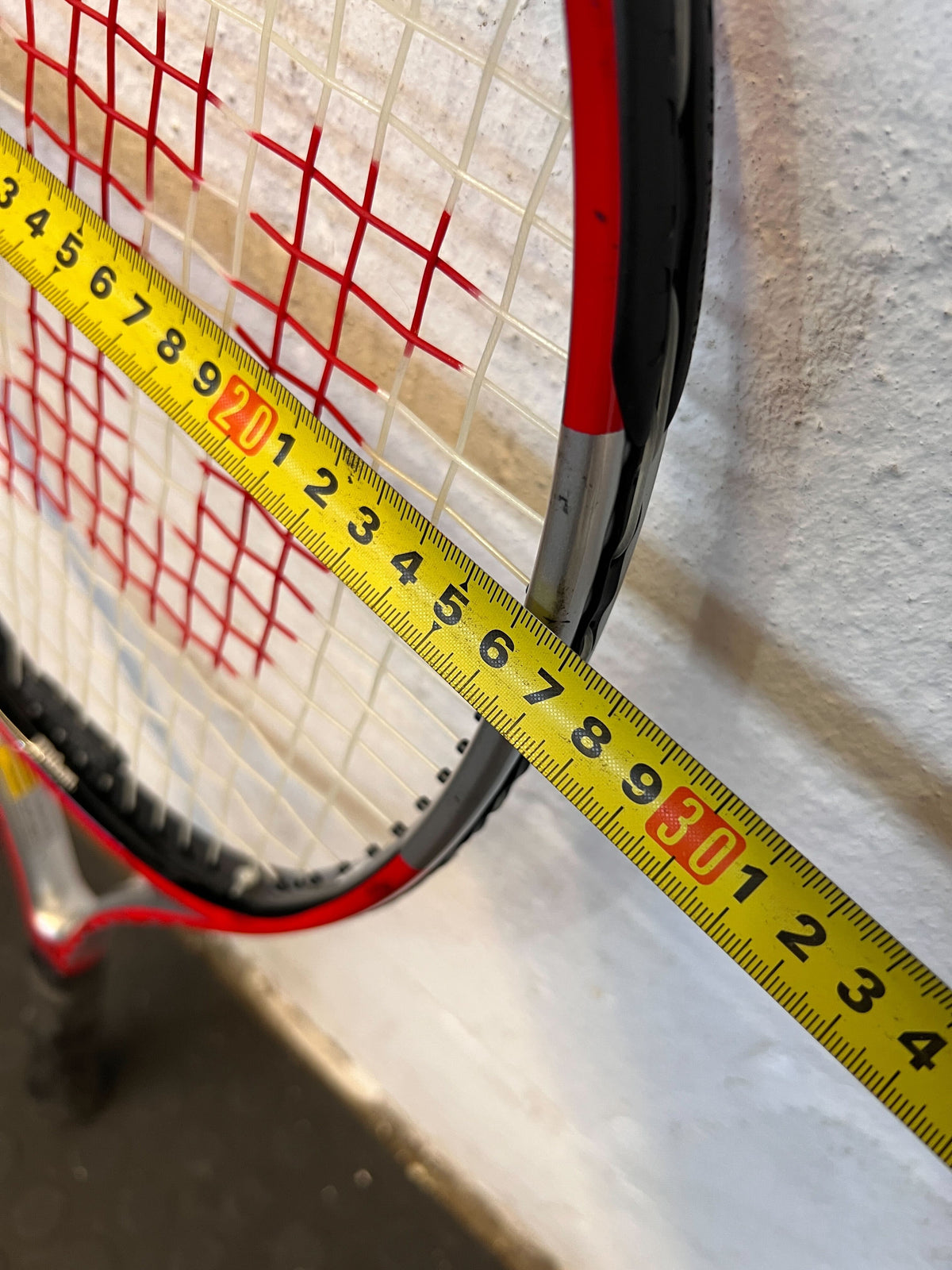 Wilson Six-One Comp Tennis Racket Cover - Red with Minor Wear