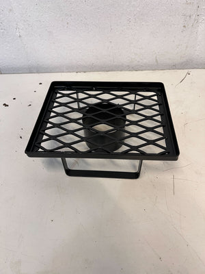 Stylish Black Metal Cooking Stand with Heat Resistance - 2ndhandwarehouse.com