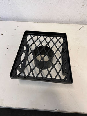 Stylish Black Metal Cooking Stand with Heat Resistance - 2ndhandwarehouse.com