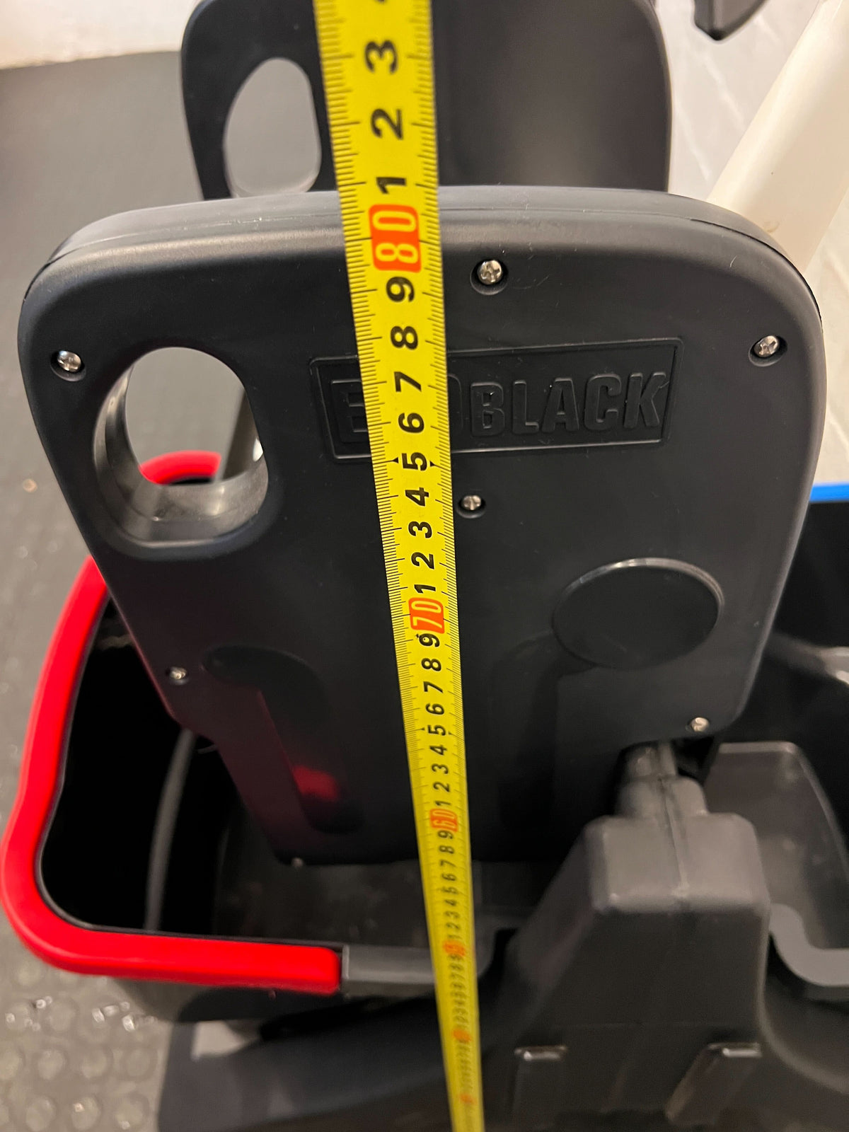 Durable 2-Compartment Cleaning Trolley with Color-Coded Bins