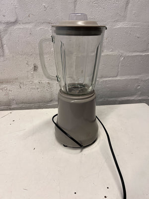 Classic Haden Glass Blender – Retro Beige with Minor Wear
