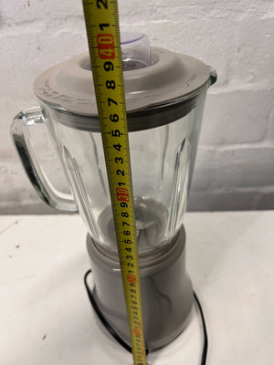 Classic Haden Glass Blender – Retro Beige with Minor Wear