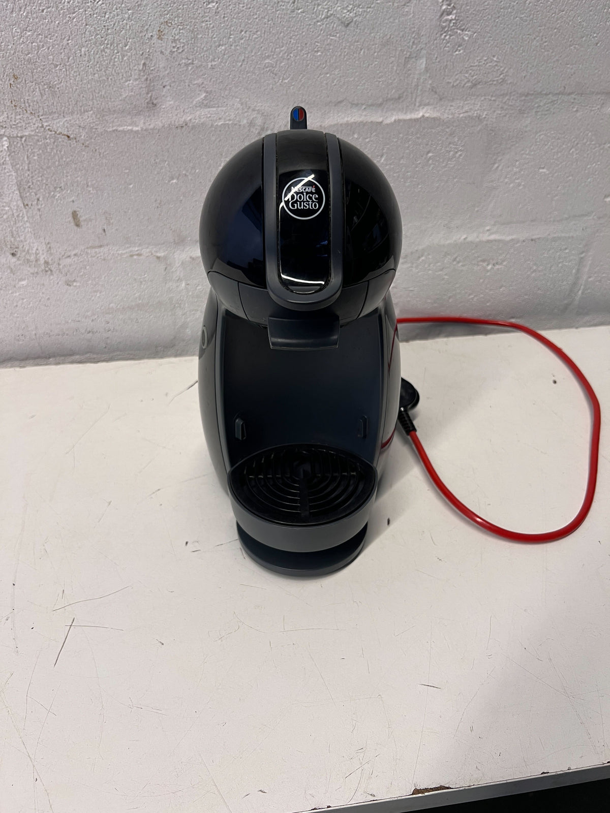 Compact Black and Silver Coffee Machine – Minor Wear