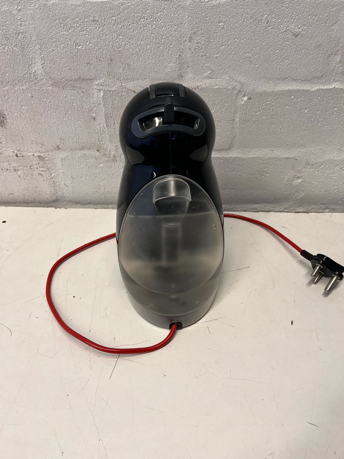 Compact Black and Silver Coffee Machine – Minor Wear